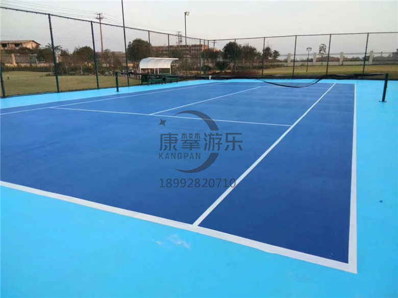 <b>硅PU網(wǎng)球場(chǎng)施工</b>