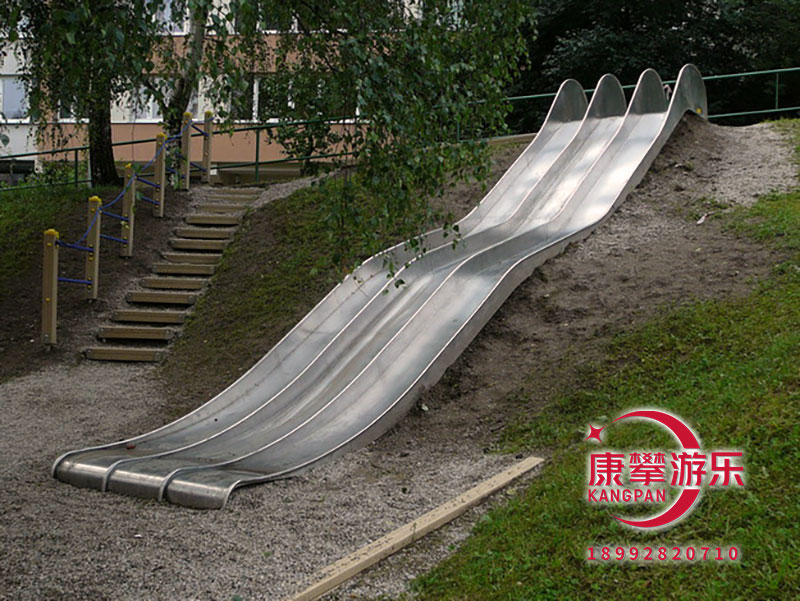 不銹鋼滑梯不受場地約束 不銹鋼滑梯不受場地約束