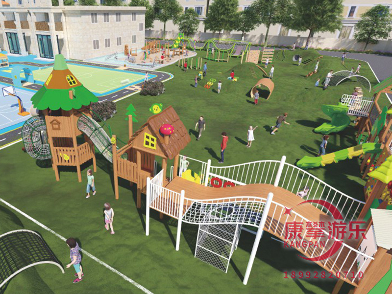 幼兒園木質(zhì)兒童游樂設(shè)施