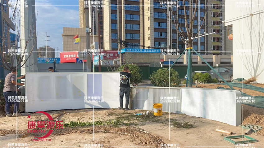 咸陽(yáng)涇陽(yáng)縣口袋公園景觀墻游樂(lè)設(shè)施案例