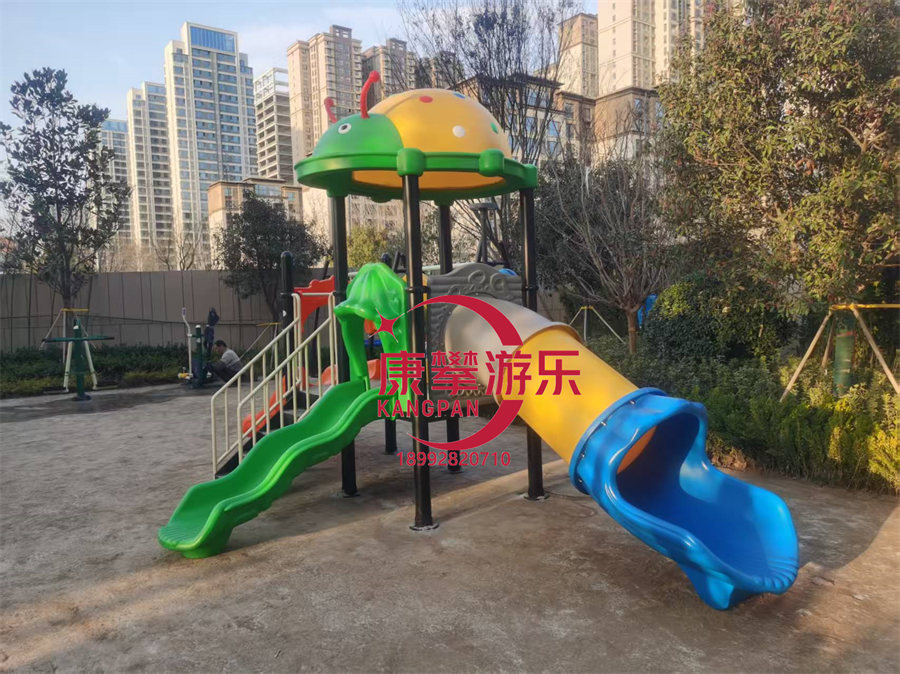 西安西三環(huán)小區(qū)戶外兒童游樂設(shè)施案例