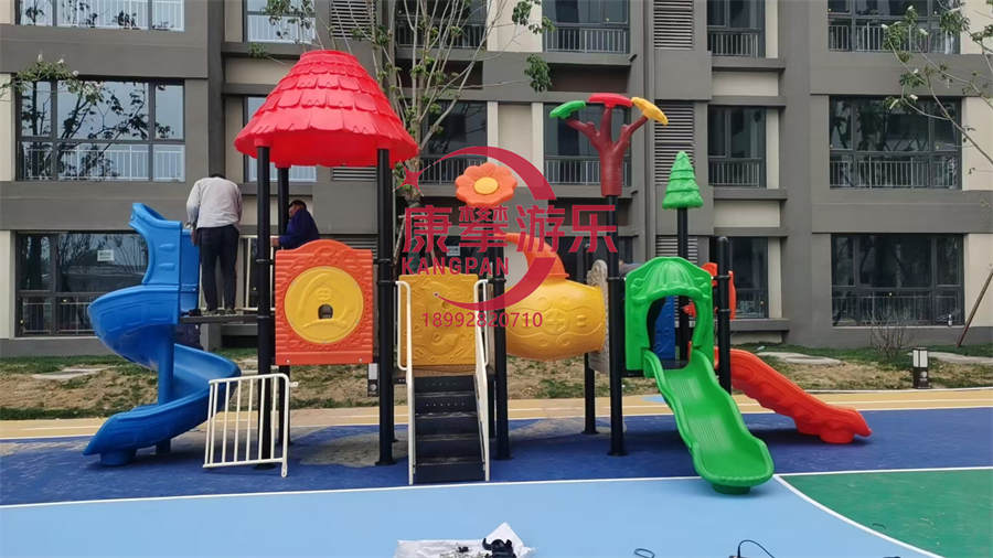西安高陵房地產(chǎn)小區(qū)兒童游樂設(shè)施案例